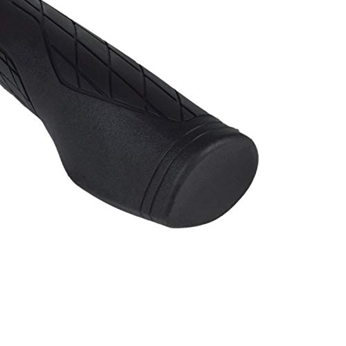 SOLODRIVE Ergonomic Design Mountain Bike Grips, Comfortable Bicycle Handlebar Grips, Single Lock-on and Non-Slip MTB Handle - Image 3