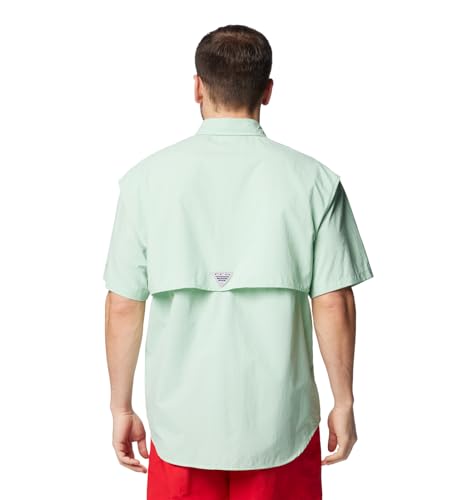 Image of Columbia Men Omni-Shade Bahama II Hiking and Trekking Short Sleeve Shirt
