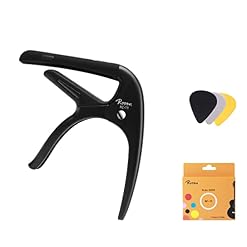 Rosen Capodastre de guitare à changement rapide pour guitares acoustiques et électriques à 6 cordes, basse, ukulélé… - Les Beatles, Paul McCartney, John Lennon, RIngo Starr, George Harrison
