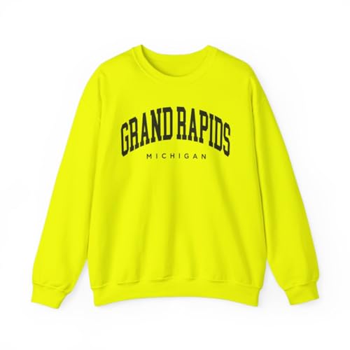 Grand Rapids Michigan Adult Unisex Crewneck Sweatshirt