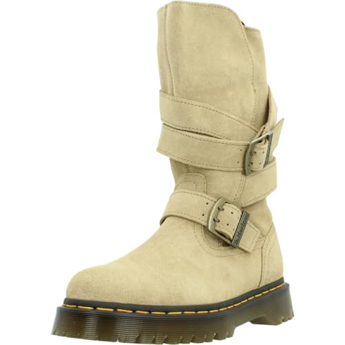 Dr. Martens Anistone bottines motardes marron à boucle taille 40