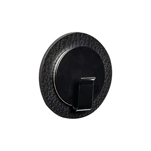 silwy® Magnet-Haken "CLEVER" BLACK inkl. Metall-Nano-Gel-Pad BLACK - wiederverwendbar, flexibel einsetzbar und abwaschbar - perfekt für Camping, Caravaning und Boating Cover