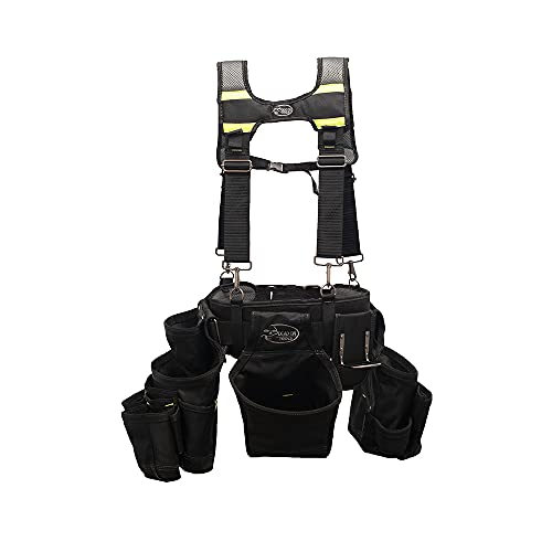 Dead On Tools - 1680 Denier Poly Framer’s Tool Belt With Suspenders (Hdp369857) #TOP1