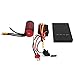 Dilwe Waterproof RC Brushless Motor ESC Kit with Program Card for 1/12 Remote Control Car (5900KV)