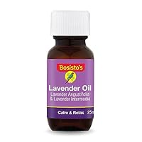 Bosisto's Lavender Essential Oil Blend 25mL | Essential Oils, Luxurious Lavender Fragrance, Naturally Calms & Soothes, Rest & Relaxation, Australian Owned