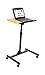 LUXOR LX9128 Adjustable-Height Mobile Lectern