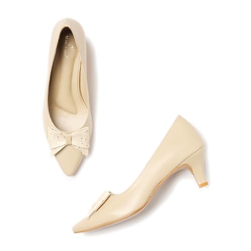 Image of Marc Loire Women's Smart Casual Kitten Heel Pump Shoes for Every Occassion