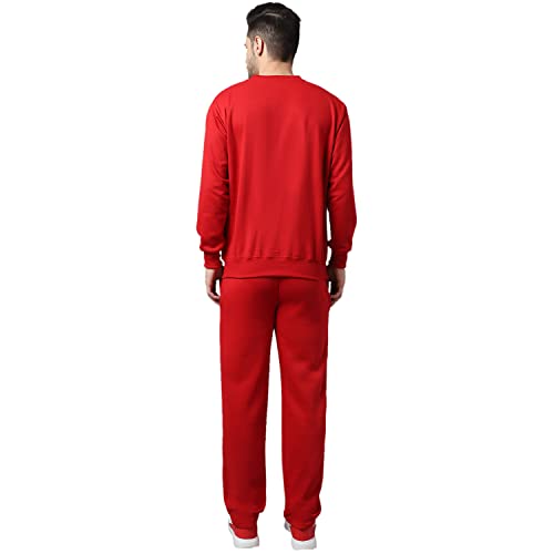 Image of Mack Jonney Fleece Printed Tracksuit Co-ord Set for Men-SW 44 LOWER 02-P