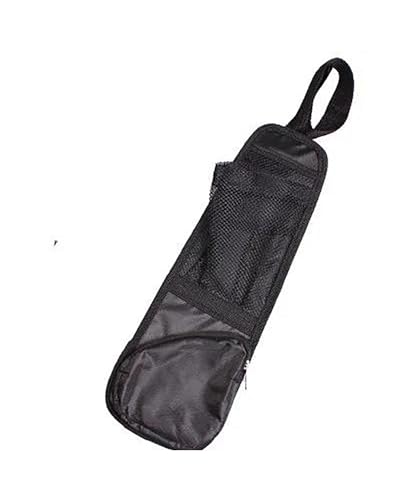 Sac en filet élastique pour voiture avec porte-gobelet intégré et fixation latérale