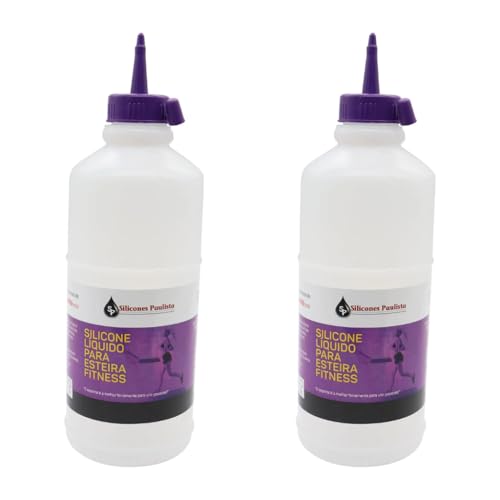 Kit 02 un Silicone Líquido Para Esteira 500ml - Silicones Paulista