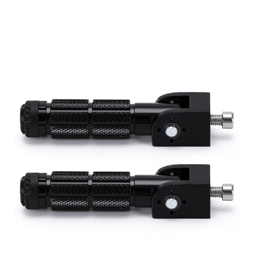 Repose-pieds pliables moto aluminium CNC antidérapant pour pédales arrière