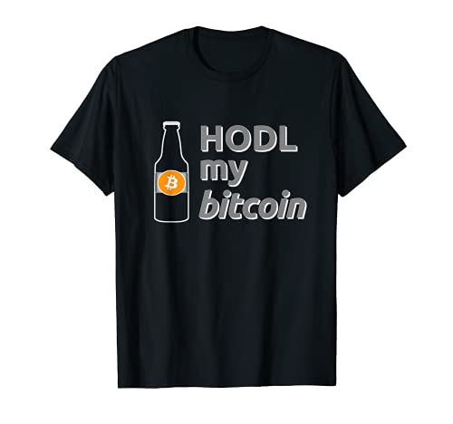 HODL Bitcoin Logo Crypto Merch, Divertido Minero de criptomoneda Camiseta