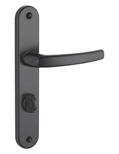 THIRARD - Ensemble de Poignées pour Salle de Bain et Toilette Sultane - Zamak Fondu - Usage Pratique - Condamnation - Entr'Axes 195 mm - Carré 7 mm -...