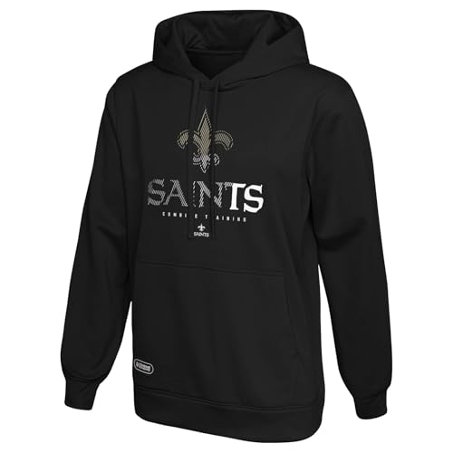 Outerstuff NFL Men's New Orleans Saints WATSON HOODIE Size L Team Color