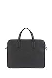 hugo boss tasche damen Länge: 39,0 cm (15.4 inches) BOSS Herren Crosstown S doc zips Aktentasche aus genarbtem italienischem Leder Größe One Size