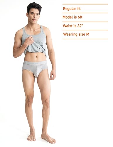 Image of DAMENSCH Men's Regular Fit Solid Brief