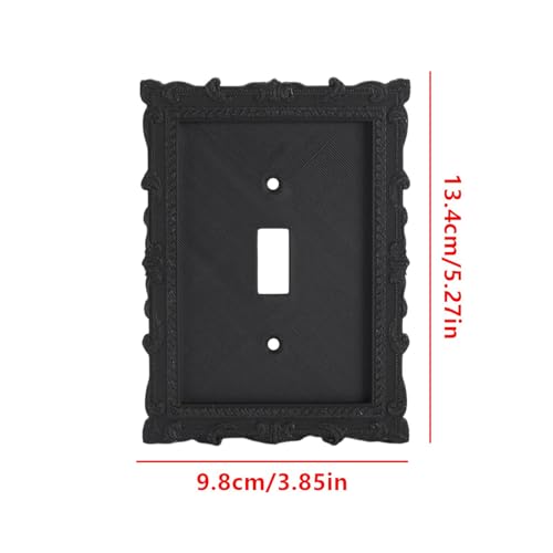 Placa embellecedora antigua para interruptor de luz y enchufe en cocina 4