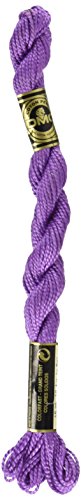 DMC 115 3-553 Hilo de Algodón Perlado, Violeta miniatura 1