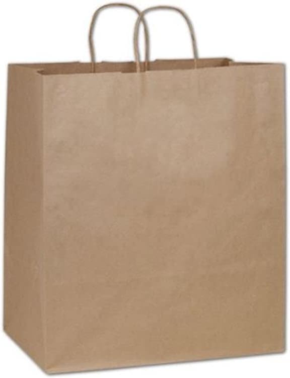 EGPChecks Recycled Kraft Paper Shoppers Take Home - 200 Bags