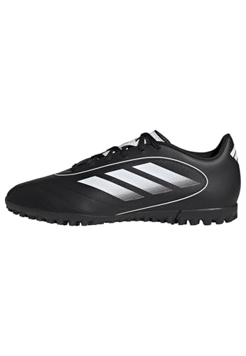 Adidas Unisex-Adult Goletto IX Turf, Black/White/Black, 10.5