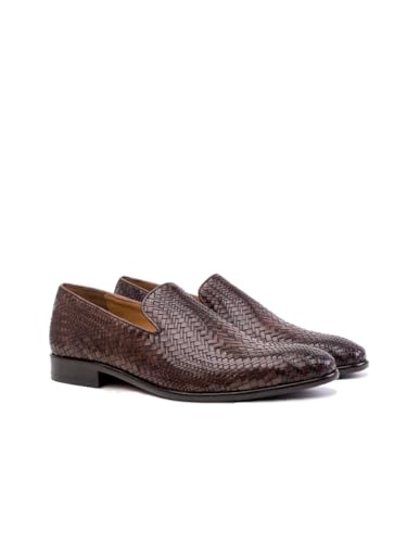 Image of Language Men's Elgin Loafer | Premuim Leather Loafers for Men | Flexible, Lightweight & Supreme Comfort | Business Formals /Casuals Loafers