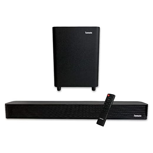 Soundbar 2.1 Tomate Mts 2023 130w Óptica Bluetooth