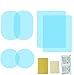 Price comparison product image 6 PCS Car Rearview Mirror Protective Film, HD Clear Waterproof Film Wing Mirror Rain Films Anti Fog Accessories Blind Spot Stickers For Universal Cars Side Windows