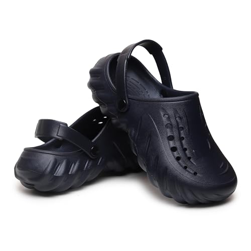 Image of JUSAN Men's Lightweight Comfort Clogs | Soft Cushion Slip-On Garden & Beach Clogs for Men | Breathable Waterproof Sandals with Non-Slip Sole | Casual Outdoor Summer Footwear for Men