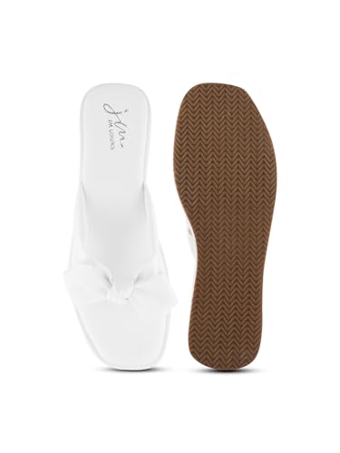 Image of JM LOOKS Women's Open Toe Platform Wedge Sandals | Fashionable with Unique Upper Detail