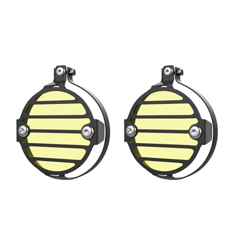 Grille phare CFMOTO 800MT avec couvercle antibrouillard jaune antichoc en métal