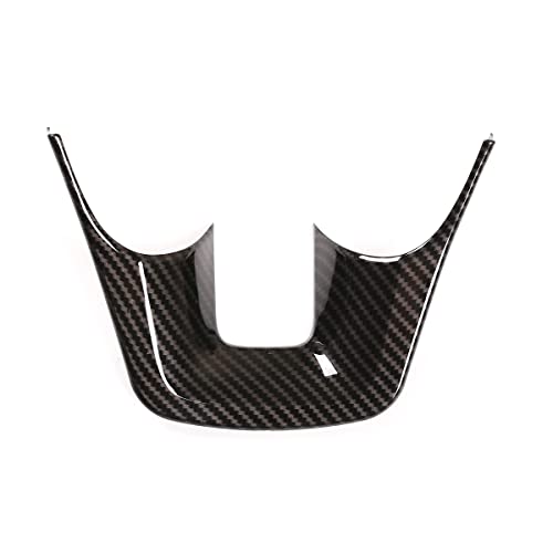 Car ABS Center Console Button Molding Trim Frame,Compatible with Hilux 2015 2016 2017 2018 2019 2020 2021 Center Console Button Protected Frame (Black Carbon Fiber)