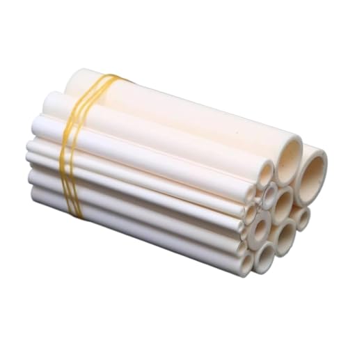 Tubos de corindón hueco de cerámica de óxido de aluminio de alta pureza 4