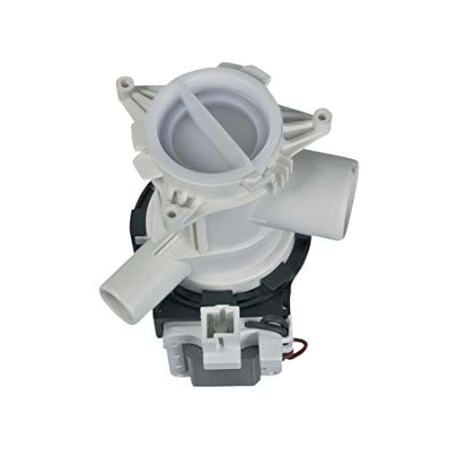 Ablaufpumpe Alternativ beko 2840940200 Hanyu mit Pumpenkopf und Sieb für Waschmaschine Arcelik Bomann Cylinda Altus Atlas Blomberg WML WMB WTV PWTV EWTC WMO622 WCA100 LLF10W3 uvm
