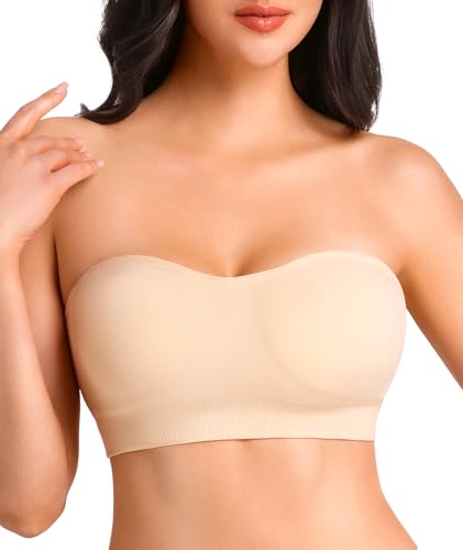Finduself Strapless Bra Nude