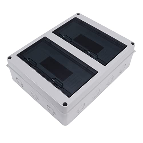 Boîte de jonction IP65 avec couvercle transparent pour protéger 24 modules électriques