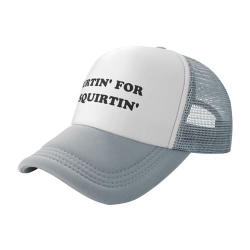 Image of Hurtin for A Squirting Hat Funny Trucker Hats Adjustable Classic Fishing Cap for Men and Women Black