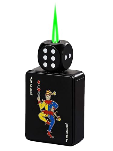 Encendedor Jet Torch Butano Diseño Rotatorio Negro