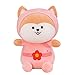 Uposao 40cm Shiba Inu Cuscino Peluche, Shiba Inu Peluche Super Morbido e Soffice Corgi Peluche Cane Peluche Comfort Cuscino Animale Peluche Regali di Bambole di Peluche per Ragazzi Ragazze