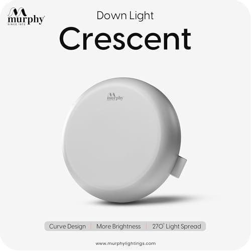 Image of Murphy Crescent 7W Round LED Junction Box Ceiling Downlight | Warm White | Deep Fit Design | 2-Year Warranty (Pack of 10)