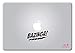 Artstickers - Adesivo per laptop 15" e 17" "The Big Bang Theory - Adesivo per Apple MacBook Pro Air Mac Portatile Colore Nero Regalo Spilart Marca Registrato