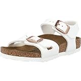 Gurt Sandalen BIRKENSTOCK Rio Kids 1024374 weiß weiß Mädchen Sandalen Mädchen Schnallen 25