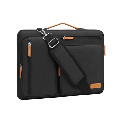 MOSISO 360 Protective Laptop Shoulder Bag