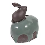 SOLUSTRE Kleine Keramikblumenvase für Dekoration Moderne Vase für Tischmittelstücke Langlebige Blumenvase für Zuhause und Büro Hochzeiten und Besondere Anlässe