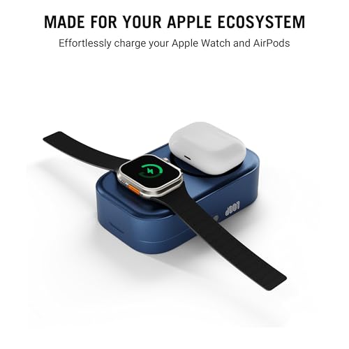 DailyObjects Loop 20000mAh Mag-Safe Aluminium 20000 mAh Mag-Safe Blue - Image 6