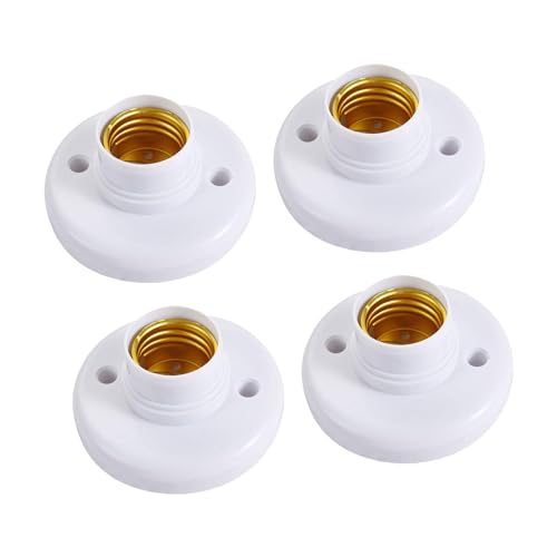Image of 4Pcs Light Bulb Holder Bases Wall Ceilings Mounting Kitchen E27 Lamp Sockets | Lighting Parts & Accessories | Lamps, Lighting & Ceiling Fans