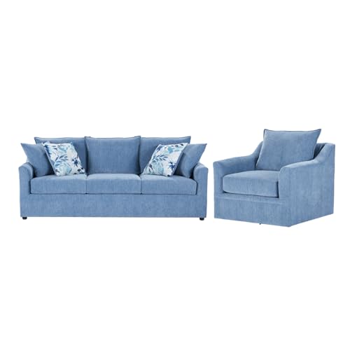 New Classic Furniture Sylvie Polyester Sofa Couch...