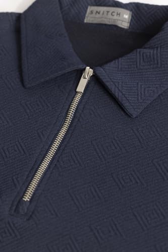 Image of SNITCH Navy Polo T-Shirt
