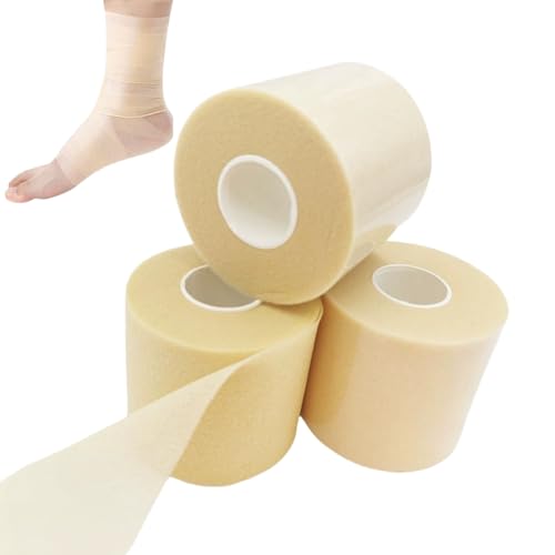 Banda Venda Cinta,3 unidades Bendaje Adhesiva Deportiva,Pretape Vendaje de Espuma,Vendaje Deportivo Underwrap de Espuma,Cinta Adhesiva Deportiva,Tape Venda Deportiva,para Apoyar y Proteger