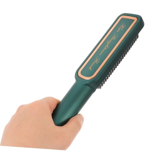 Plancha para el Cabello para Mujeres, Plancha Cerámica Portátil, Herramienta de Estilizado Ajustable en Temperatura, Fácil de Usar, Color Verde miniatura 7