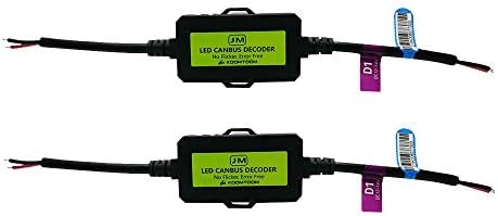 ANYCAR Canbus Decoder D1S D3S D1R D3R Anti flicker Harness Resistor Led Headlight Bulb Flickering Warning Error Free EMC Canceller Decoder